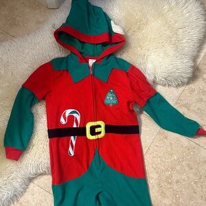 Cat & Jack Red and Green Kids Pajama Sleep Sack